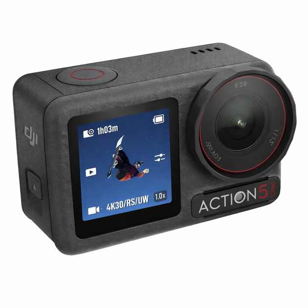 Экшн-камера DJI Osmo Action 5 Pro Standard Combo (CP.OS.00000349.01, CP.OS.00000377.01) - изображение 3