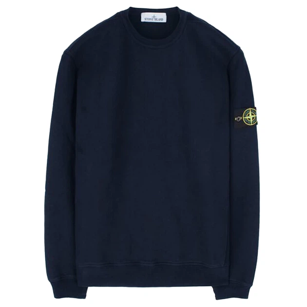 Stone Island Sweatshirt Brushed Organic Cotton Fleece Regular XL "Navy" (K2S156100028-S0A20 V0020) - Фото 1 Stone Island Sweatshirt Brushed Organic Cotton Fleece Regular XL "Navy" (K2S156100028-S0A20 V0020) - зображення 1
