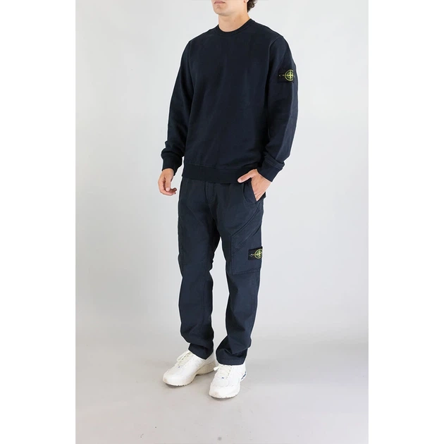 Stone Island Sweatshirt Brushed Organic Cotton Fleece Regular XL "Navy" (K2S156100028-S0A20 V0020) - Фото 2 Stone Island Sweatshirt Brushed Organic Cotton Fleece Regular XL "Navy" (K2S156100028-S0A20 V0020) - зображення 2