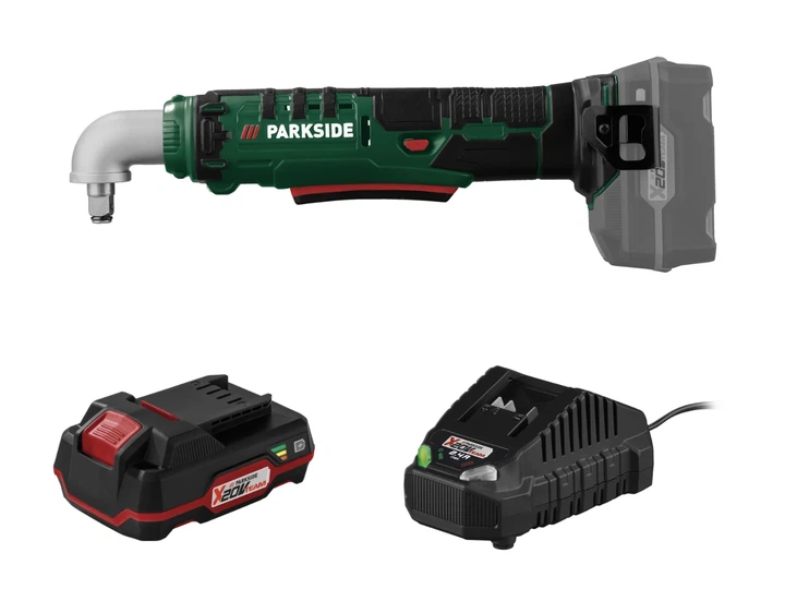 Акумуляторний кутовий ударний гайковерт PARKSIDE PAWS 20 A1 з акумулятором та зарядним пристроєм - Фото 1 Акумуляторний кутовий ударний гайковерт PARKSIDE PAWS 20 A1 з акумулятором та зарядним пристроєм - изображение 1
