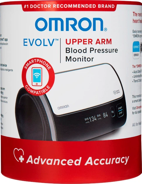 Тонометр OMRON EVOLV (НІМ-7000T) EVOLV. Світовий лідер у світі з виробництва та продажу Тонометрів, - изображение 7