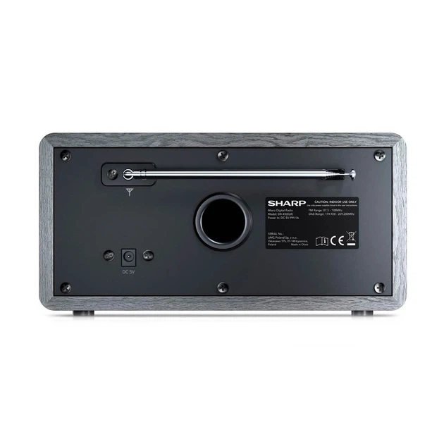 Радиоприймач Sharp DR-450 Gray - Фото 2 Радиоприймач Sharp DR-450 Gray - зображення 2