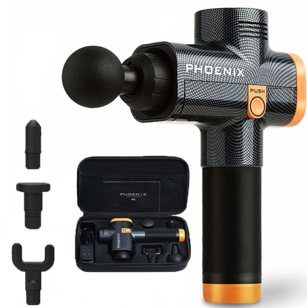 専用　Toneprai Phoenix Fire' Массажер Антистрес терапевтический перкуссионный Phoenix A2 Черный