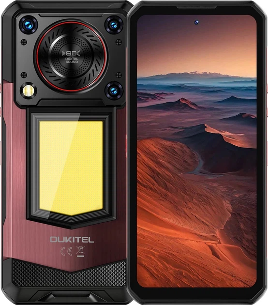 Защищенный смартфон Oukitel WP56 12/512GB Red (2692791035) - Фото 1 Защищенный смартфон Oukitel WP56 12/512GB Red (2692791035) - изображение 1