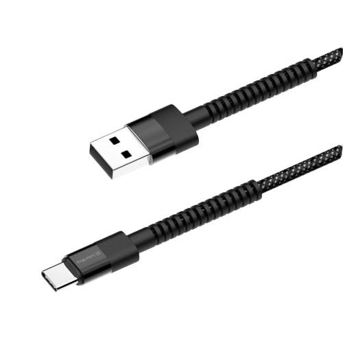 Кабель USB Type-C ColorWay CW-CBUC063-BK 2,4A 1м чорний - изображение 3