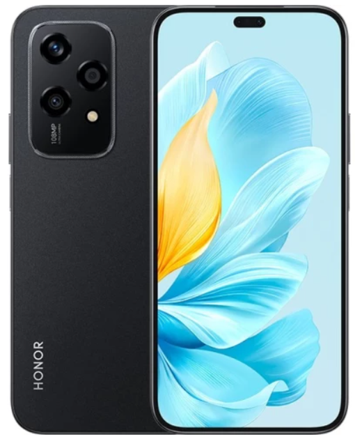 Смартфон Honor 200 Lite 12/256GB Midnight Black Global (2593285351) - Фото 1 Смартфон Honor 200 Lite 12/256GB Midnight Black Global (2593285351) - изображение 1