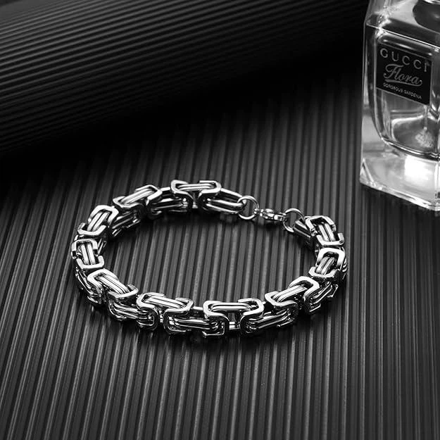 Унисекс браслет «Византийское плетение» SteelSvag, 21 см - изображение 2