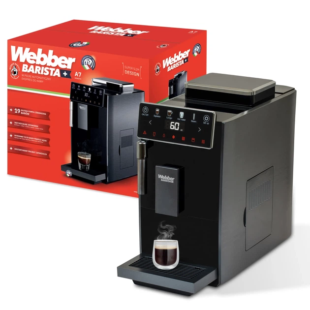 Кавоварка Webber A7 Veneto Black - изображение 6