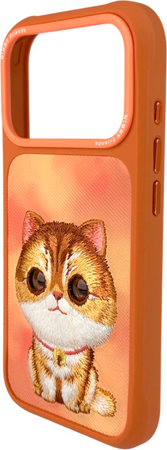 Панель Nimmy Big Eyed Pet 2.0 Cat для Apple iPhone 17 Pro Max Orange (6971080316487) - зображення 3