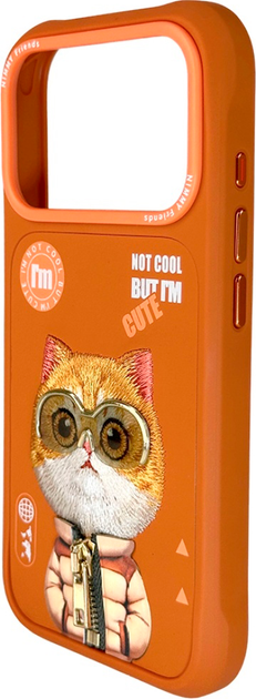 Панель Nimmy Cool&Cute 2.0 Cat для Apple iPhone 17 Pro Orange (6971080316630) - зображення 2