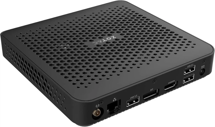 Barebone система Zotac ZBOX MI351 / Intel N100 / Без RAM / Без SSD / 1 x HDMI / LAN / Wi-Fi 6 / Bluetooth 5.2 / Без ОС / Черный Б/В - изображение 5