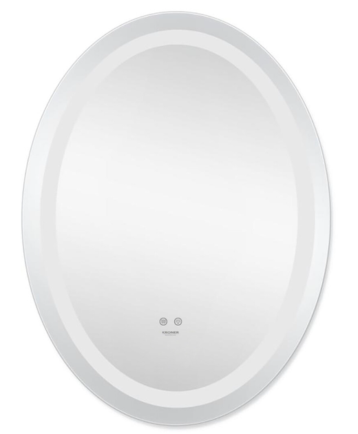 Дзеркало Kroner KRP Spiegel VO1 700×500 з LED-підсвічуванням та антизапотіванням - изображение 3