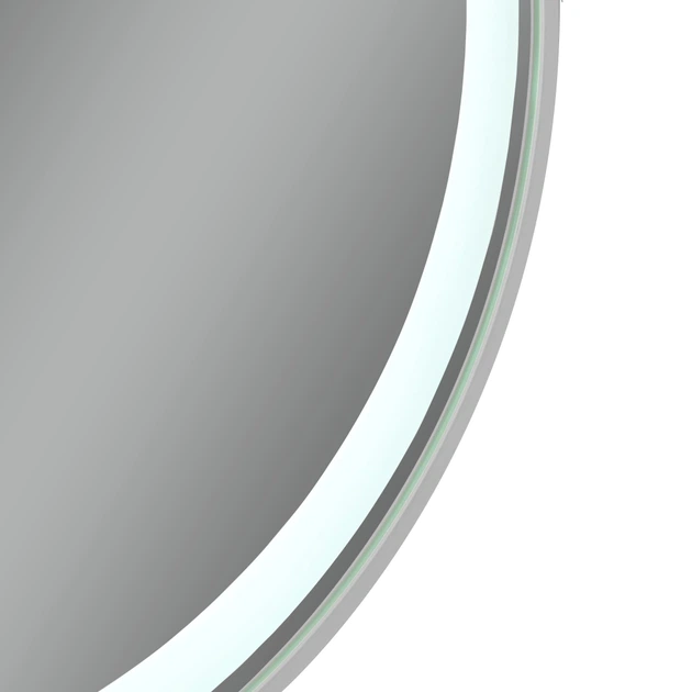 Дзеркало овальне з LED-підсвічуванням Qtap Gemini GE1W 700х800 з димером та антизапотіванням (3000–6500K) - зображення 11
