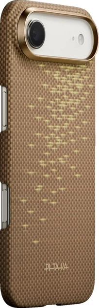 Etui plecki Pitaka Ultra-Slim MagSafe do Apple iPhone Air Golden Glint (KI1703AG) - obraz 2
