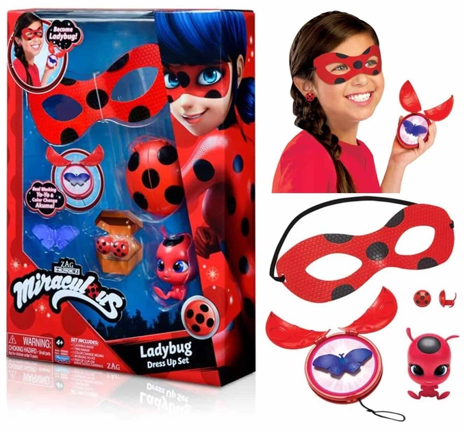 Набір аксесуарів Miraculous "Леді Баг S2 маска, сережки, фігурка 50601 - зображення 3
