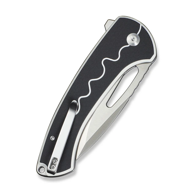 Ніж складаний Sencut Squiggy White/Black S24082A-1 - изображение 5
