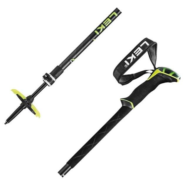 Палки Leki Guide 2 110-150 Black/Yellow (1052-652 27361) - изображение 2