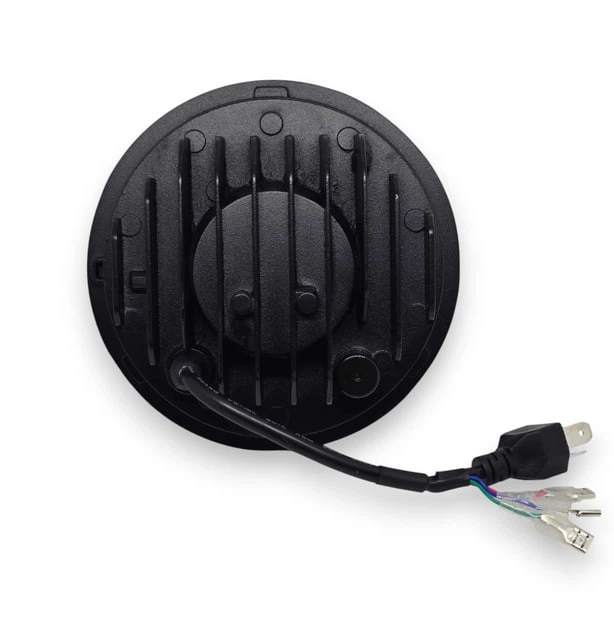 Світлодіодна фара StarLight Bi-LED JR-5,75" ближнє/дальнє DRL + поворот ВАЗ 2106, BMW, Альфа (∅143мм) - изображение 6