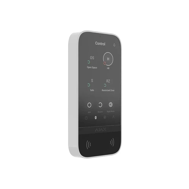 Клавиатура Ajax KeyPad TouchScreen (White) - Фото 5 Клавиатура Ajax KeyPad TouchScreen (White) - изображение 5