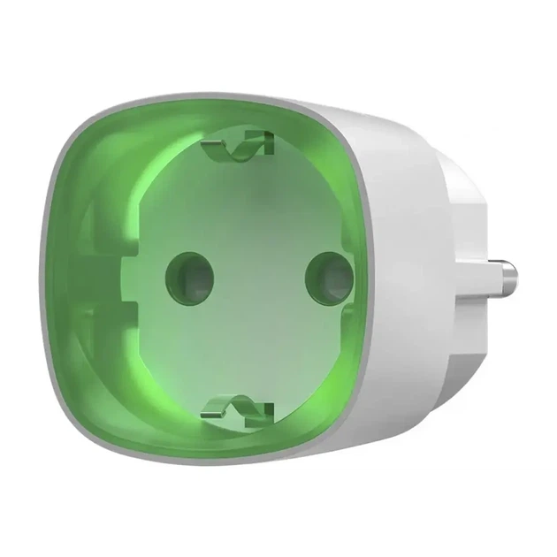 Беспроводная умная розетка со счетчиком энергопотребления Ajax Socket (type F) Jeweller (White) - Фото 1 Беспроводная умная розетка со счетчиком энергопотребления Ajax Socket (type F) Jeweller (White) - изображение 1