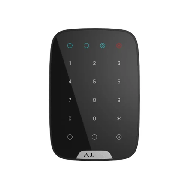 Беспроводная сенсорная клавиатура Ajax KeyPad (Black) - Фото 1 Беспроводная сенсорная клавиатура Ajax KeyPad (Black) - изображение 1
