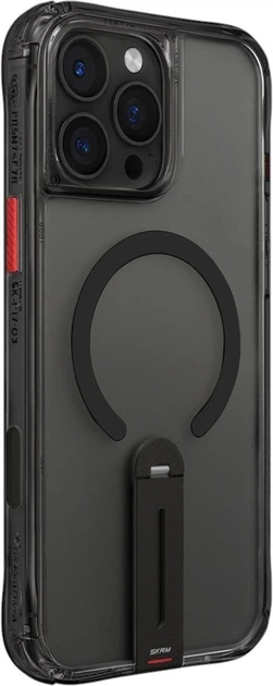 Etui SkinArma Helix Magnetic Charging 360 Rotating Stand do Apple iPhone 16 Pro Black (8886461247176) - obraz 3
