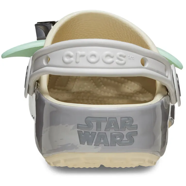 Зоряні Війни Crocs Classic Clog Star Wars Grogu Classic Clog Bone (39-40, бежевий) - Фото 5 Зоряні Війни Crocs Classic Clog Star Wars Grogu Classic Clog Bone (39-40, бежевий) - зображення 5
