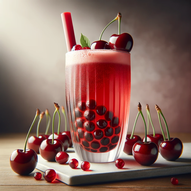 Bubble tea Перлини Вишня 210 г ТМ Pearl Tea - зображення 2