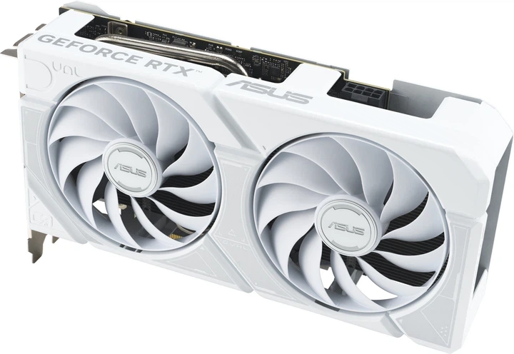 Відеокарта ASUS PCI-Ex GeForce RTX 5060 Ti Dual White OC Edition 16GB GDDR7 (128bit) (2632/28000) (HDMI, 3 x DisplayPort) (DUAL-RTX5060TI-O16G-WHITE) - зображення 7