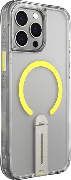 Etui SkinArma Helix Magnetic Charging 360 Rotating Stand do Apple iPhone 16 Pro Max Clear (8886461247190) - obraz 3