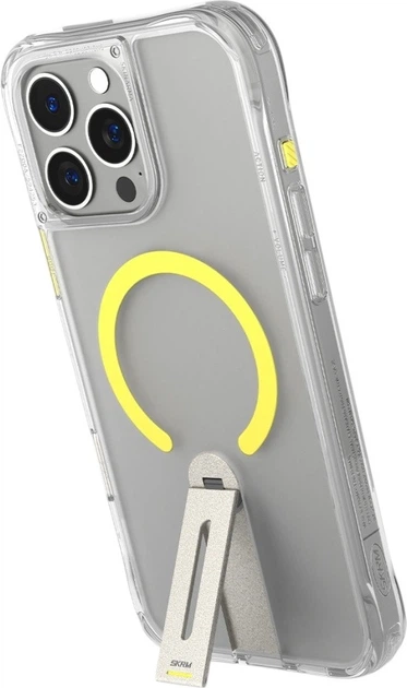 Etui SkinArma Helix Magnetic Charging 360 Rotating Stand do Apple iPhone 16 Pro Max Clear (8886461247190) - obraz 4