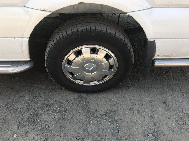 Колпаки из нержавейки Лепестки (1-катковый, 4 шт) для Mercedes Sprinter W906 2006-2018 гг - изображение 3