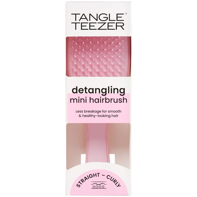 TANGLE TEEZER Щітка для волосся The Ultimate Detangler Mini Millenial Pink - Фото 5 TANGLE TEEZER Щітка для волосся The Ultimate Detangler Mini Millenial Pink - изображение 5
