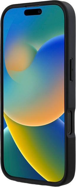 Etui Karl Lagerfeld HC Grained PU Cardslot Metal Signature do iPhone 16 Pro Max Black (3666339355975) - obraz 5