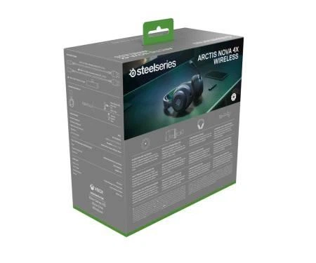 Наушники SteelSeries Arctis Nova 4x wireless Black - изображение 10