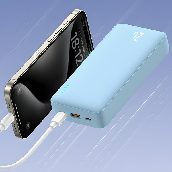 Зовнішній акумулятор Baseus Airpow Fast Charge Power Bank 10000mAh 20W Galaxy Blue (P10022801313-00) - Фото 7 Зовнішній акумулятор Baseus Airpow Fast Charge Power Bank 10000mAh 20W Galaxy Blue (P10022801313-00) - изображение 7