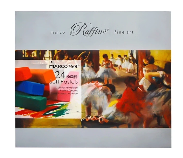 Пастель суха Marco Raffine fine art 24 кольори (7300-24CB) - Фото 2 Пастель суха Marco Raffine fine art 24 кольори (7300-24CB) - зображення 2