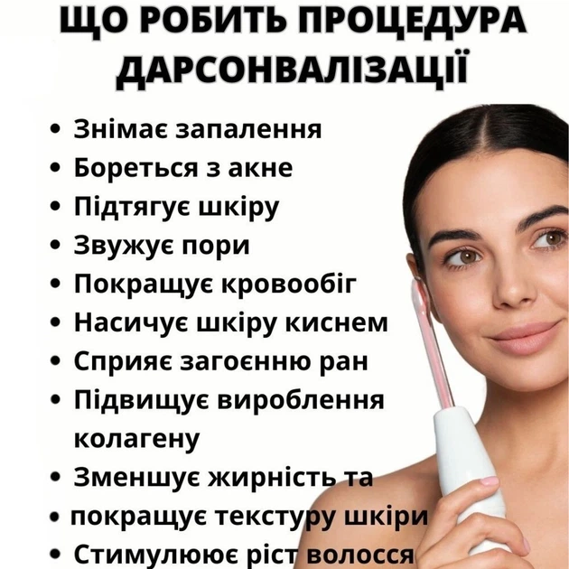 Дарсонваль Classic Edition с 4 насадками аппарат по уходу за кожей и волосами - изображение 8
