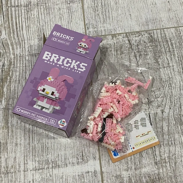 Конструктор Bricks Sanrio My Melody 145 деталей Санріо Май Мелоді - зображення 3