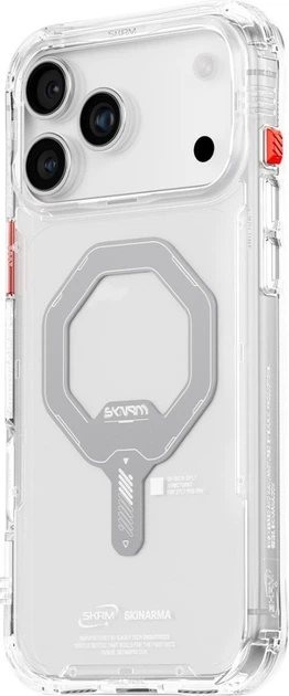 Etui SkinArma Saido Magnetic Charging do Apple iPhone 17 Pro Max Clear (8886461248487) - obraz 2