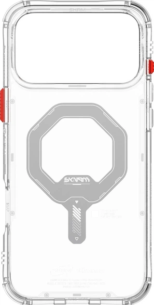 Etui SkinArma Saido Magnetic Charging do Apple iPhone 17 Pro Max Clear (8886461248487) - obraz 3