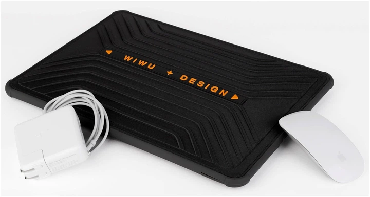 Чехол WIWU Defender Sleeve Pro Полиэстер противоударный для ноутбука 13.3 Черный - Фото 9 Чехол WIWU Defender Sleeve Pro Полиэстер противоударный для ноутбука 13.3 Черный - изображение 9
