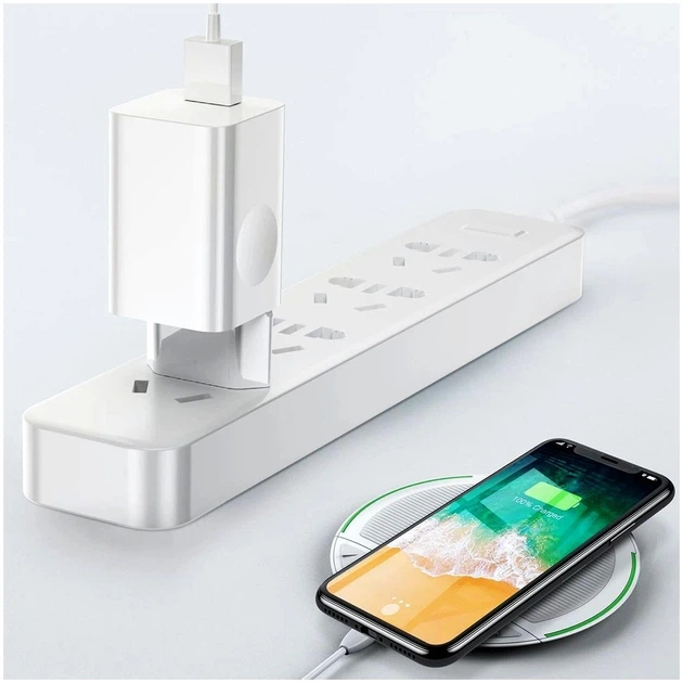 Зарядний пристрій Baseus Quick Charge USB Type-A 12 Вт - зображення 10