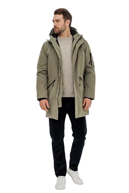 Парка Tom Tailor мужская Хаки (1032431 khaki S) - Фото 7 Парка Tom Tailor мужская Хаки (1032431 khaki S) - изображение 7
