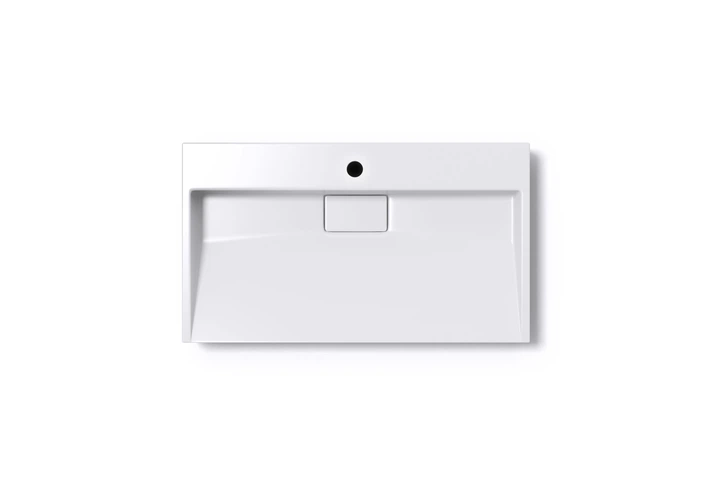 Умывальник VBI Este подвесной с отверстием под смеситель 80x46 см white VBI-019913 - изображение 3