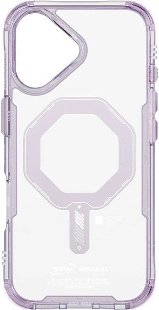 Etui SkinArma Saido Magnetic Charging do Apple iPhone 17 Lilac (8886461248432) - obraz 3