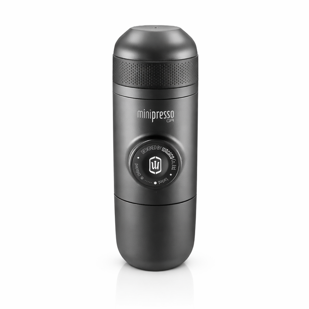 Кофеварка портативная Wacaco Minipresso GR механическая эспрессо Черный - Фото 1 Кофеварка портативная Wacaco Minipresso GR механическая эспрессо Черный - изображение 1