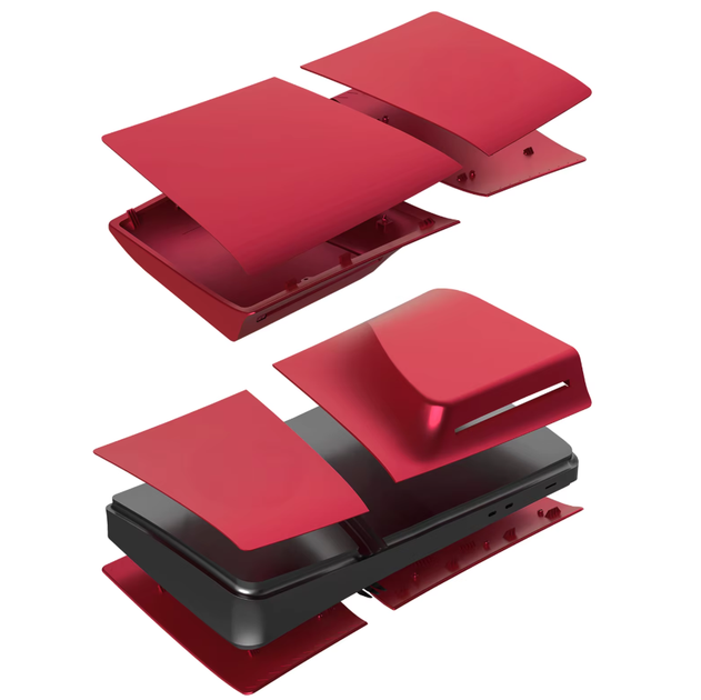 Змінні панелі для PlayStation 5 Pro Disk, Red - изображение 2