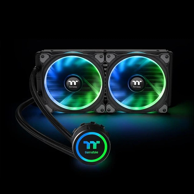 Система водяного охлаждения ThermalTake Floe Riing RGB 280 TT Premium Edition (CL-W167-PL14SW-A) - изображение 3