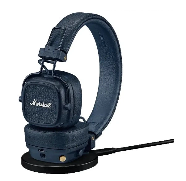 Навушники бездротові Marshall Major V Midnight Blue (1008144) - зображення 4